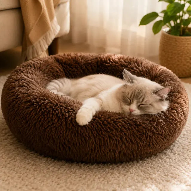 Cama Nuvem Pet 40cm - Ultra Macia e Aconchegante para Cães e Gatos